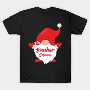 The Banker Gnome Matching Family Christmas Pajama T-Shirt